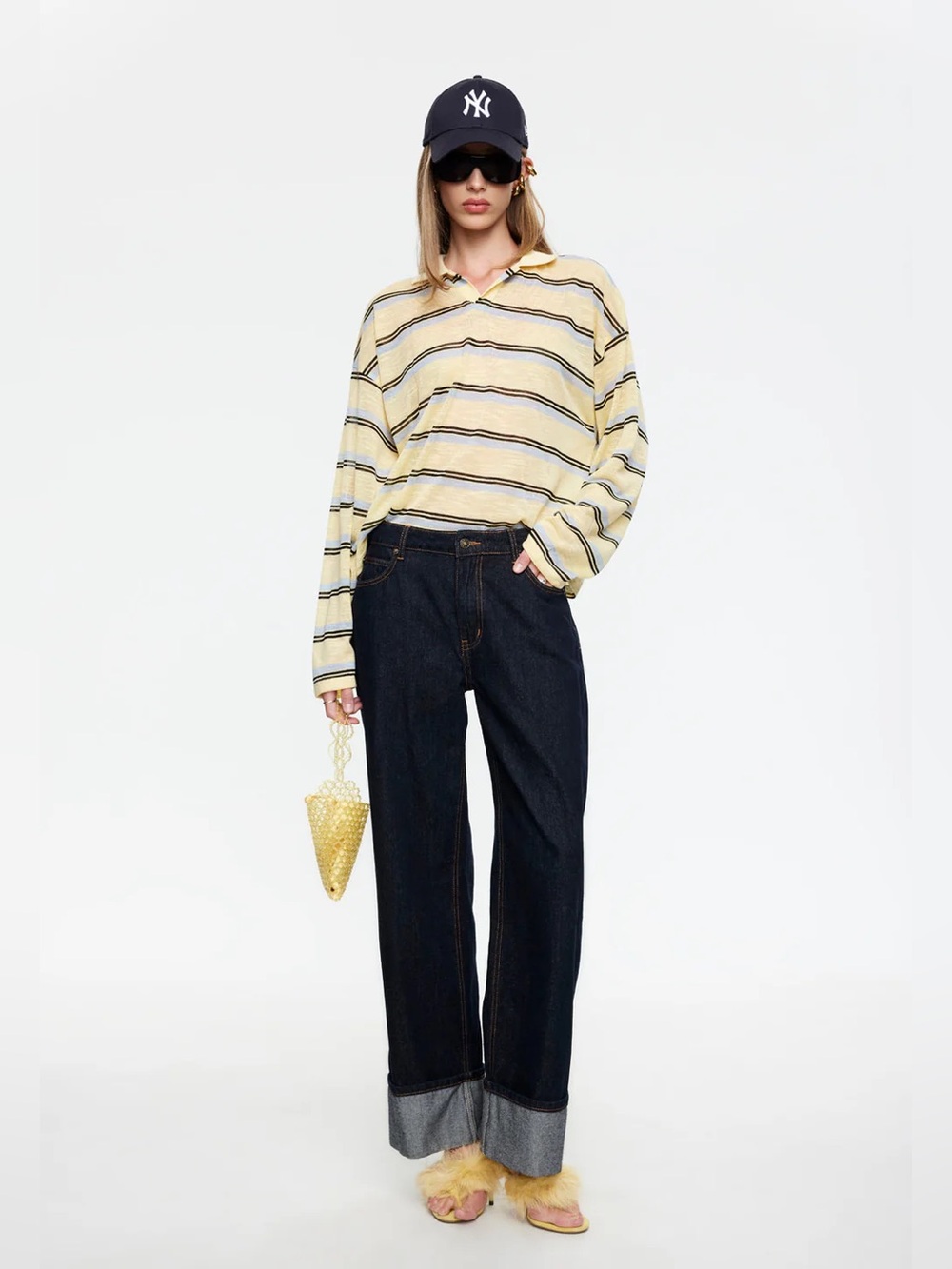 Lioness Rebels Jersey | honey stripe A4